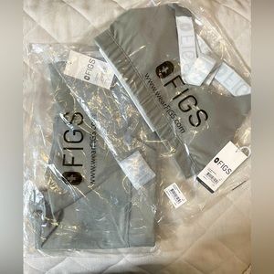 BNWT FIGS 🩶 300 Performance Leggings and Performance Underscrub Sport Bra Set